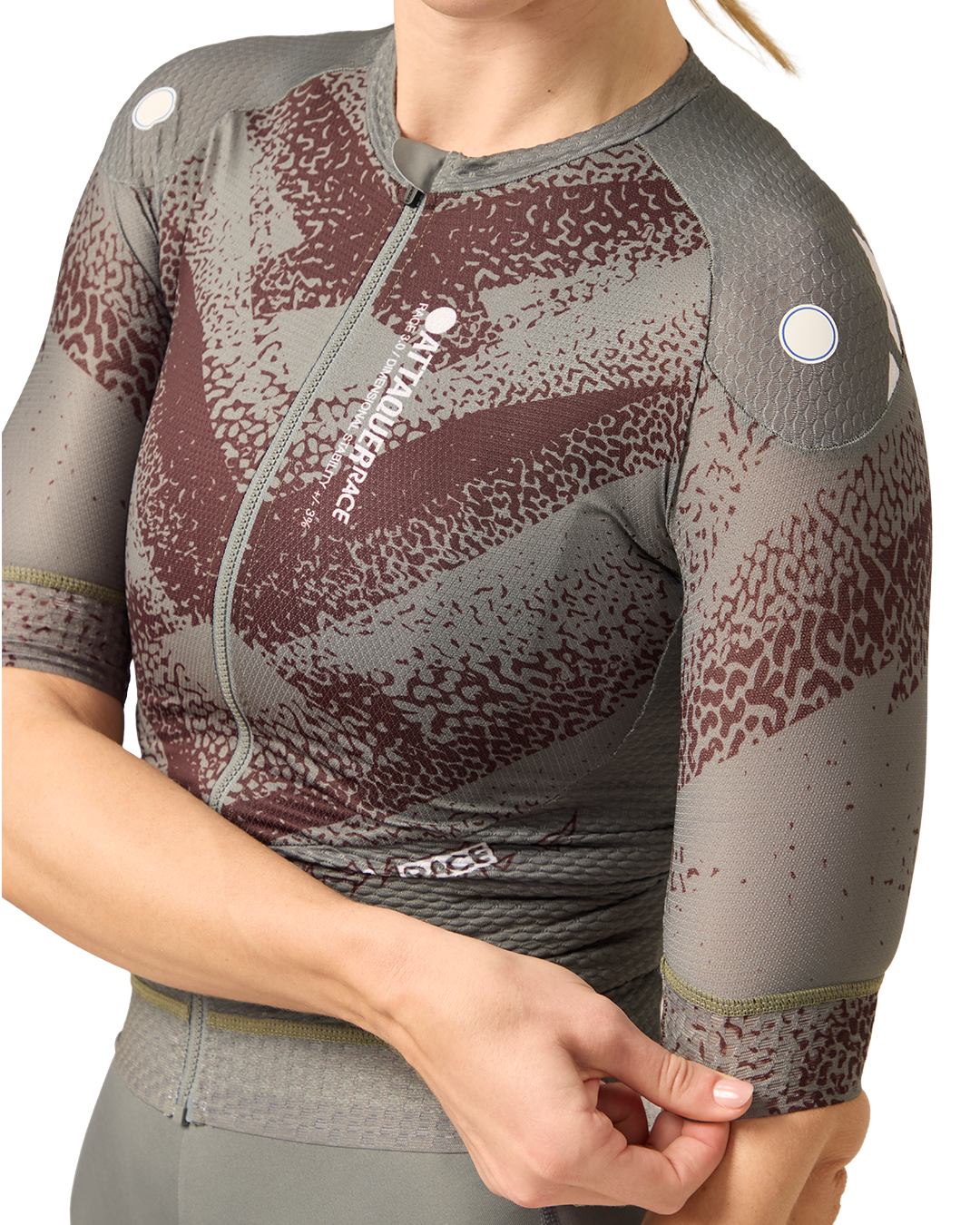 Womens Race Jersey Anthracite