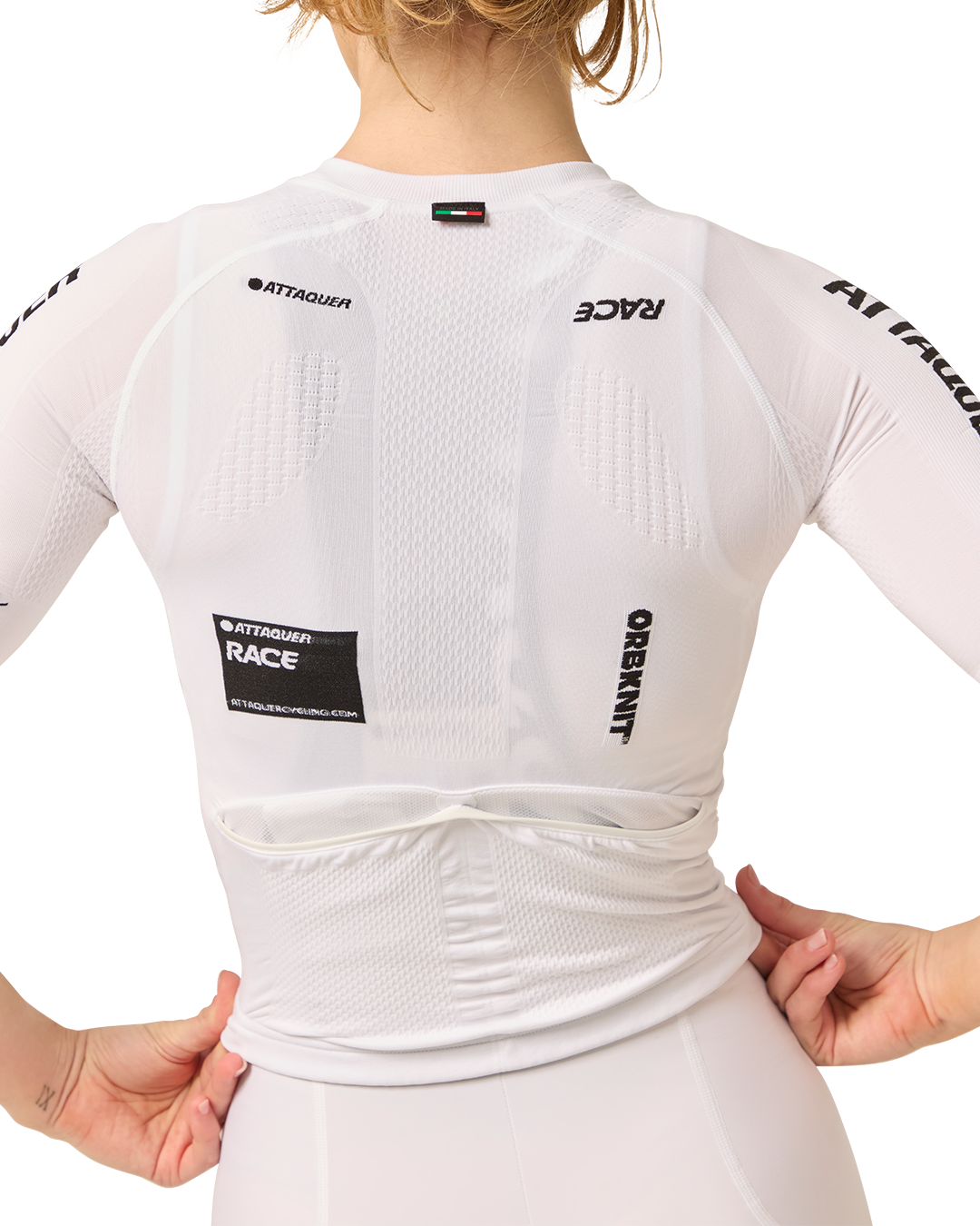 OrbKnit™️ Womens Race Jersey White