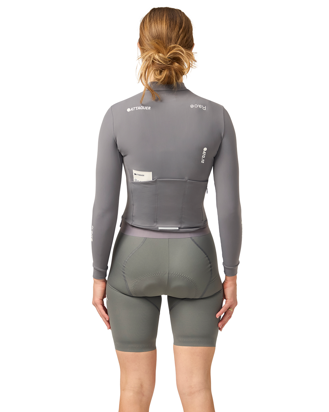 Womens Race Winter Long Sleeved Jersey Anthracite