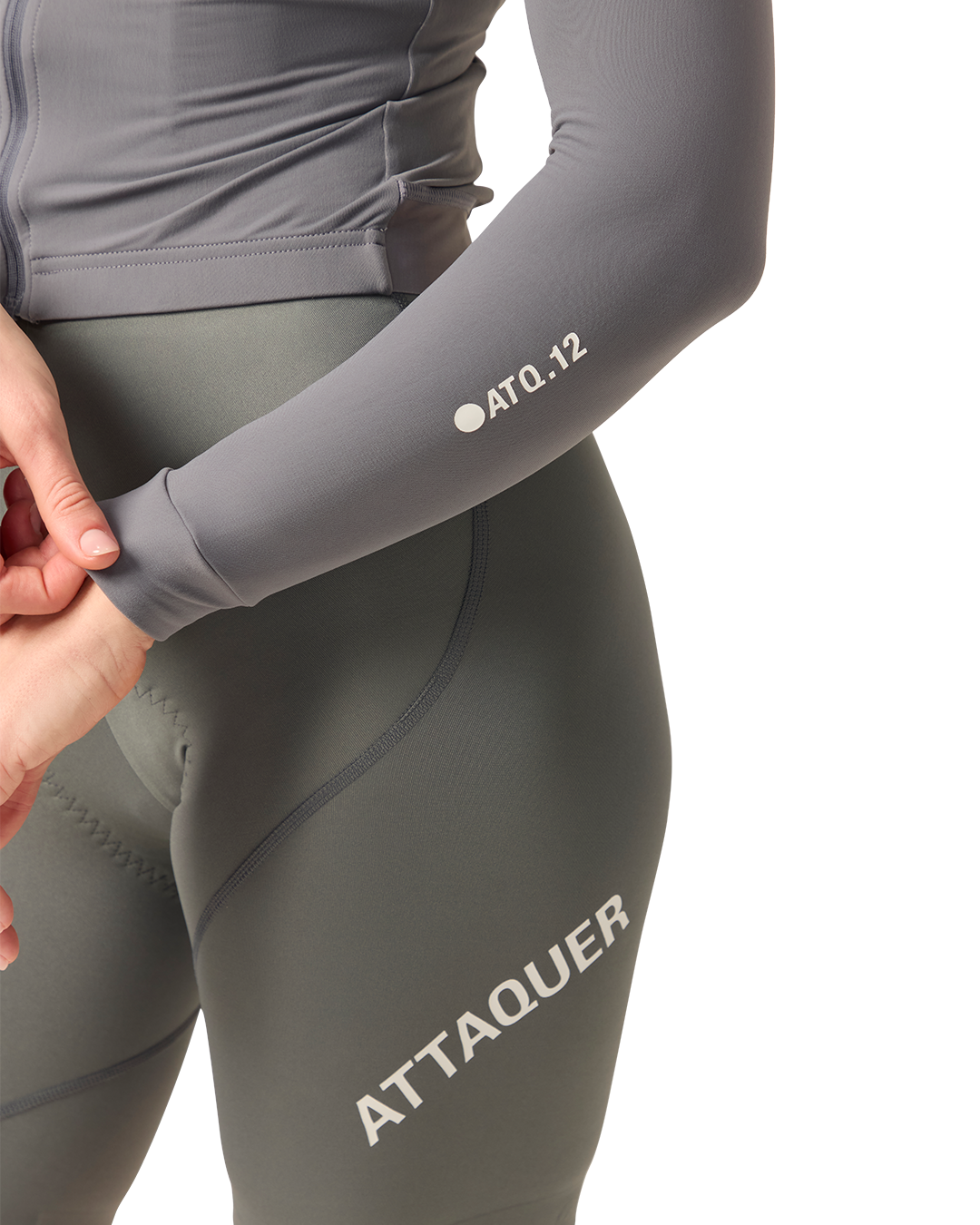Womens Race Winter Long Sleeved Jersey Anthracite