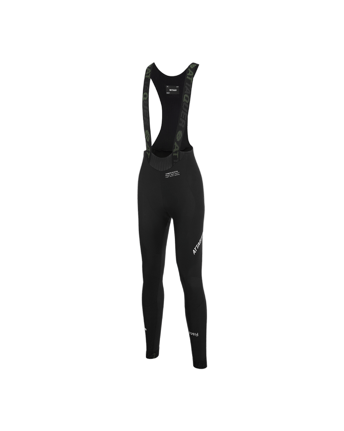 Womens Race Winter Bib Longs Black