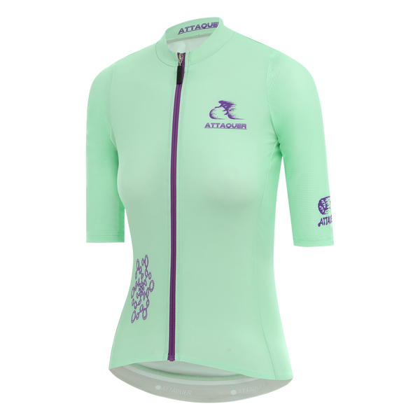 Attaquer Womens SOL Team Race Jersey Mint feature display