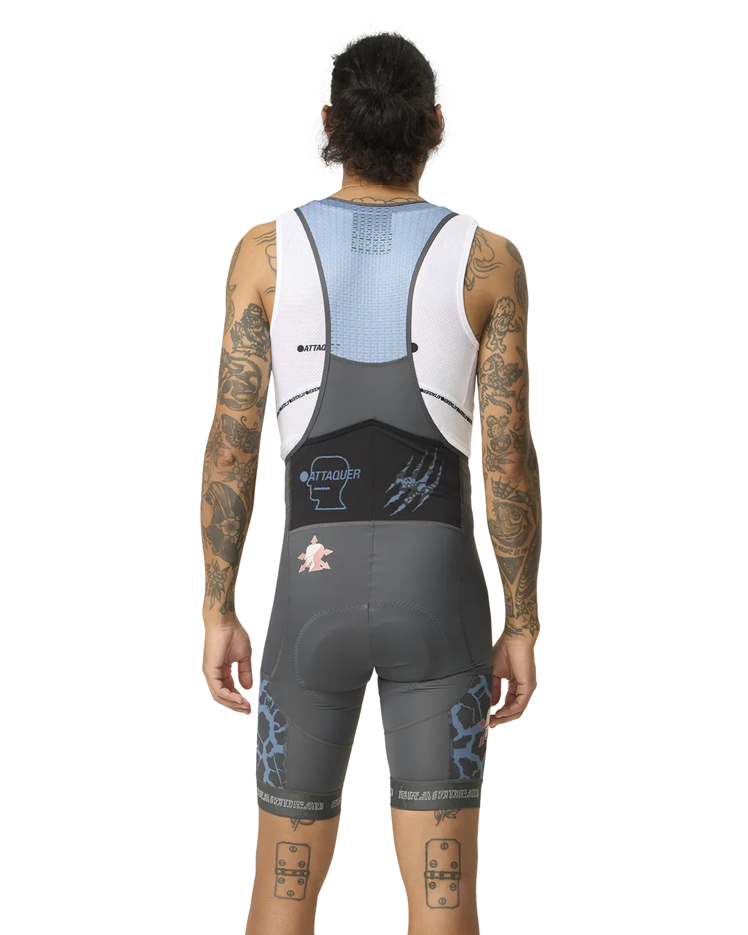 Brain Dead x Attaquer Cargo Bib-Attaquer-Attaquer