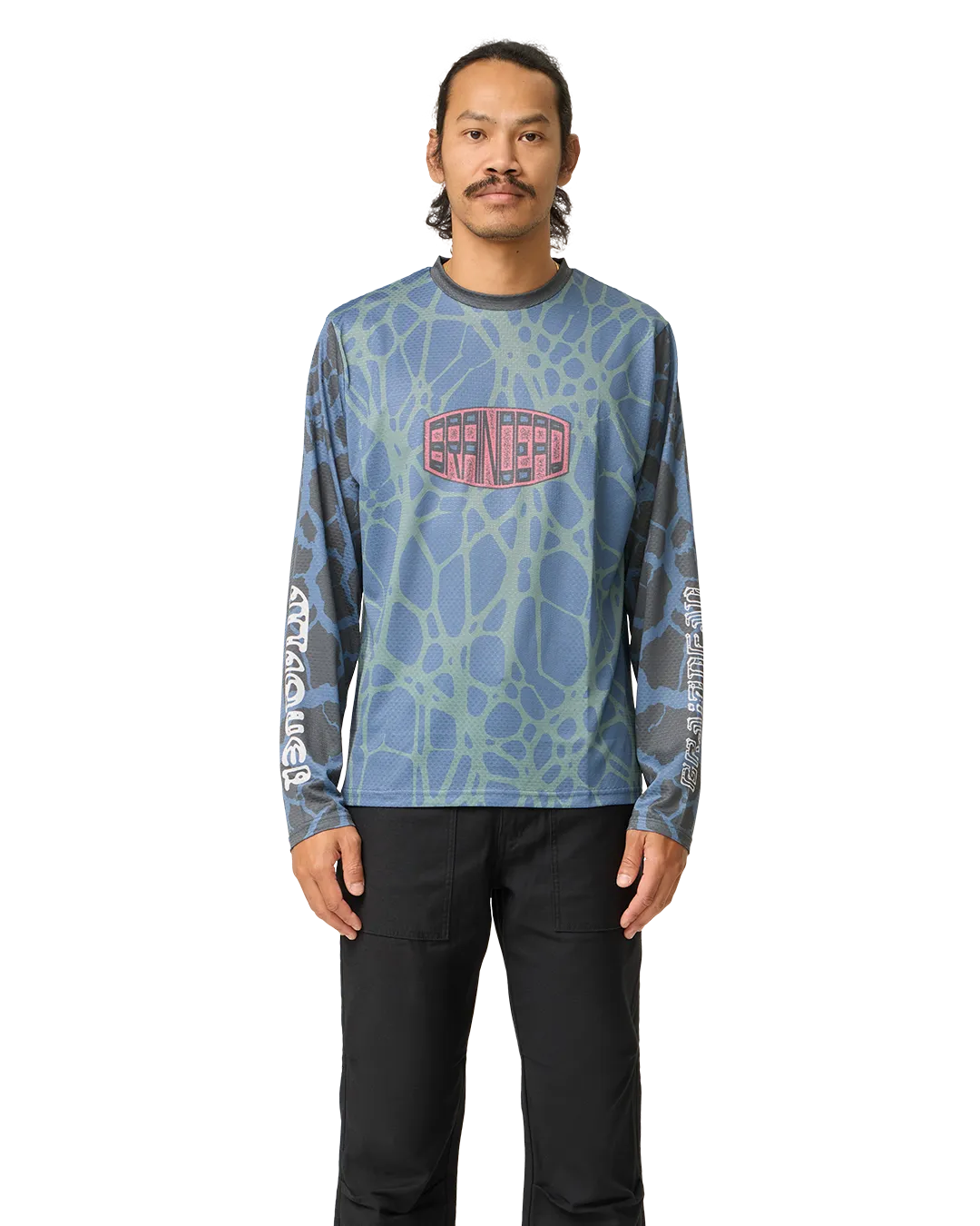 Brain Dead x Attaquer LS Tech Tee-Attaquer-Attaquer