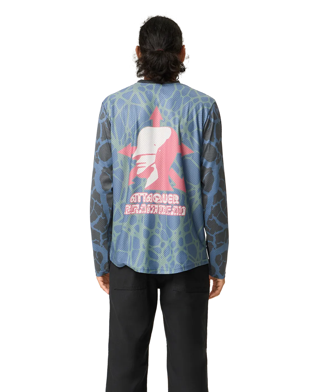 Brain Dead x Attaquer LS Tech Tee-Attaquer-Attaquer