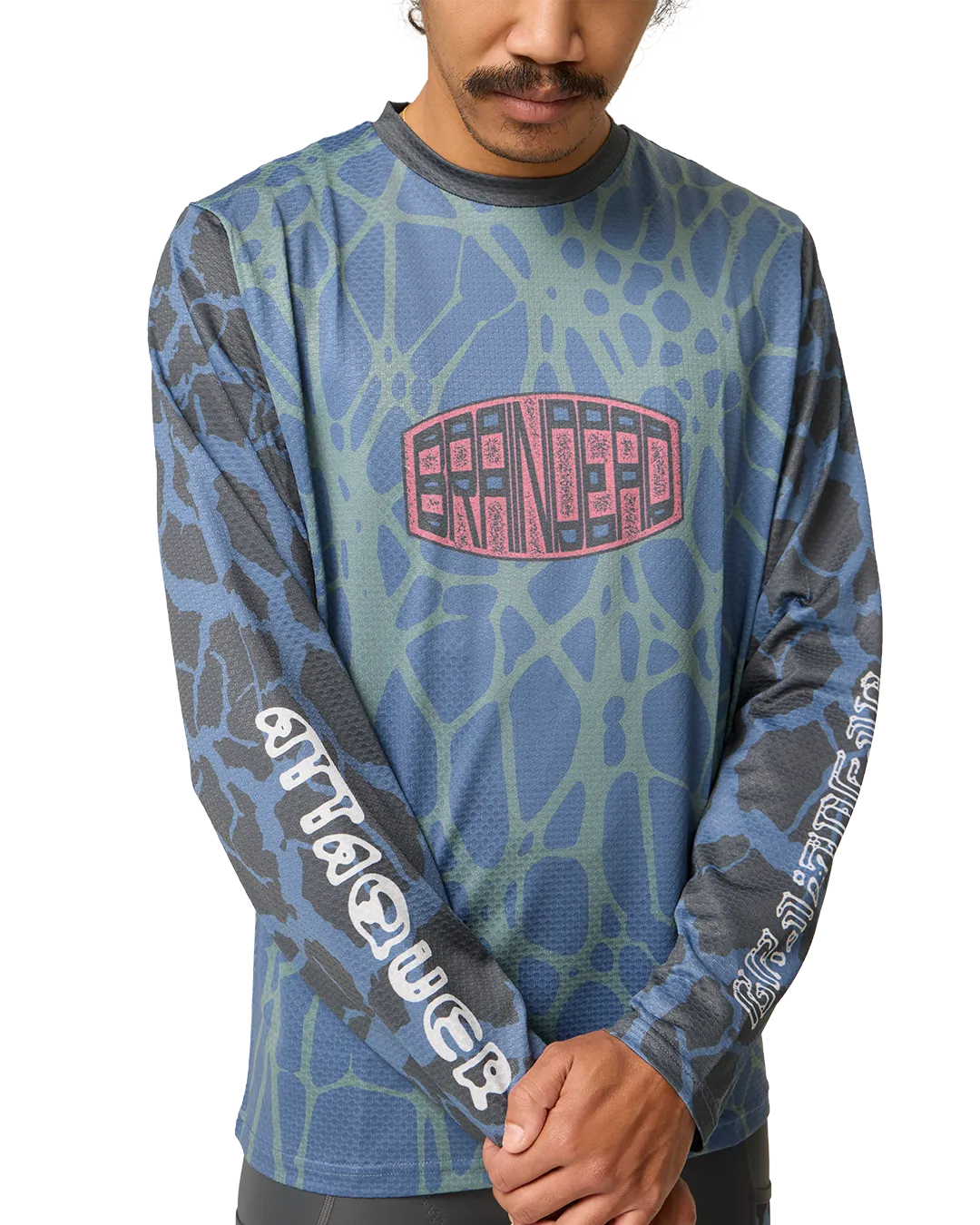 Brain Dead x Attaquer LS Tech Tee-Attaquer-Attaquer