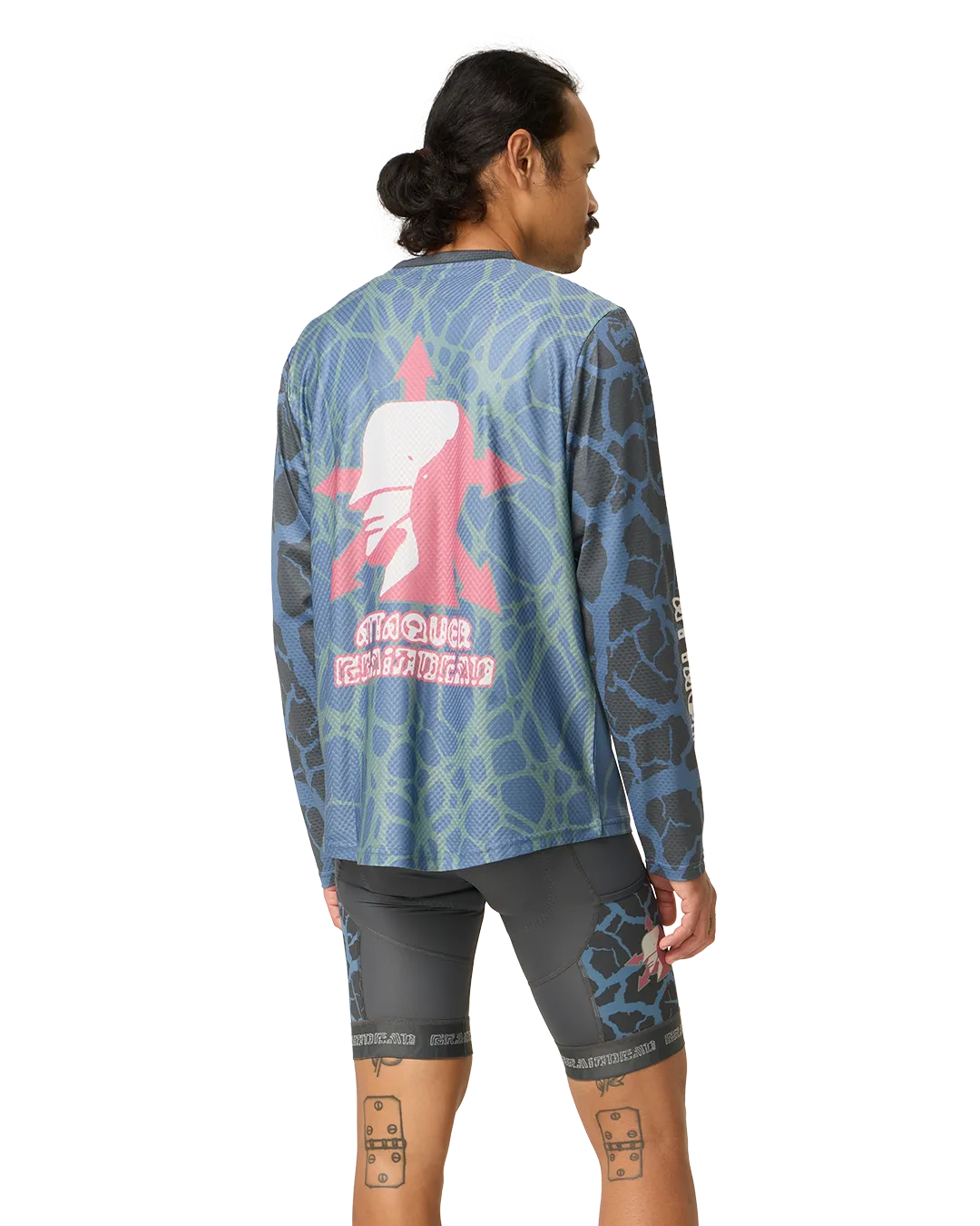 Brain Dead x Attaquer LS Tech Tee-Attaquer-Attaquer