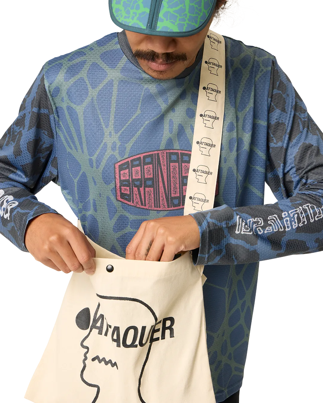 Brain Dead x Attaquer Musette-Attaquer-Attaquer