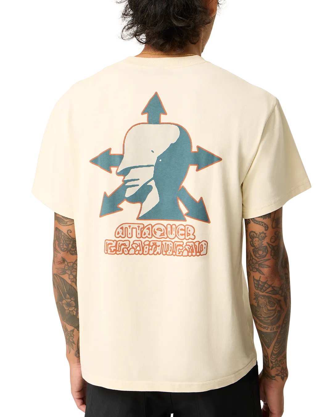 Brain Dead x Attaquer SS T-Shirt-Attaquer-Attaquer