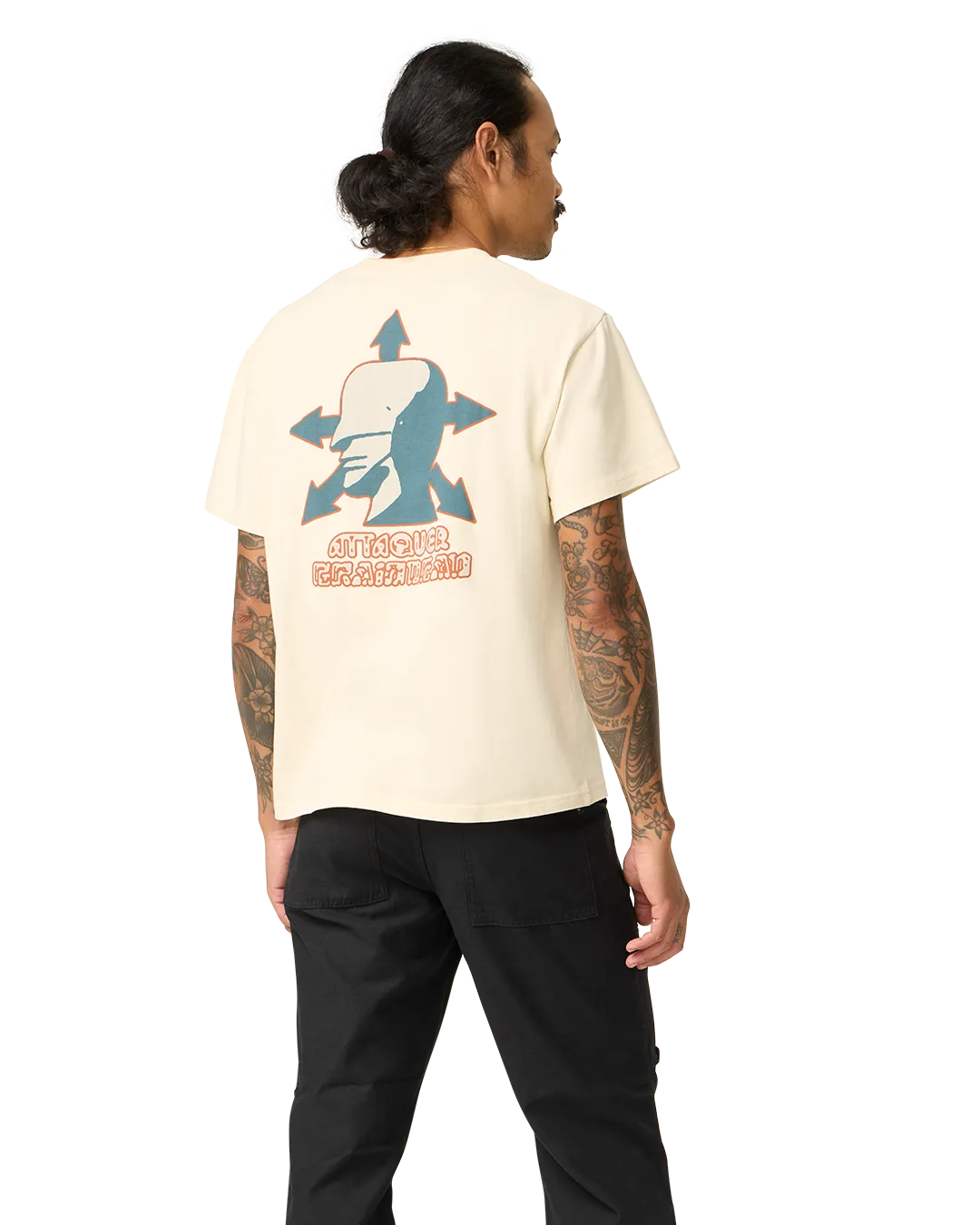 Brain Dead x Attaquer SS T-Shirt-Attaquer-Attaquer