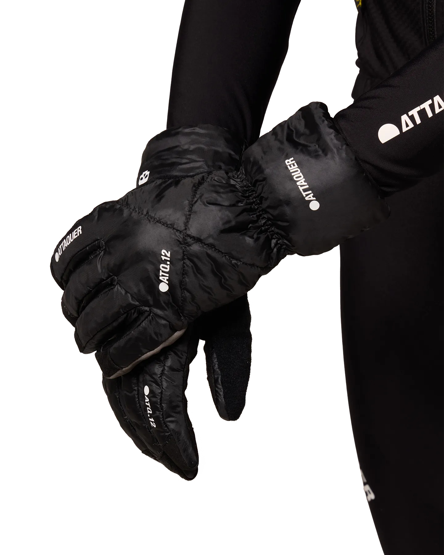 Deep Winter Insulated Logo Gloves Black-Attaquer-Attaquer