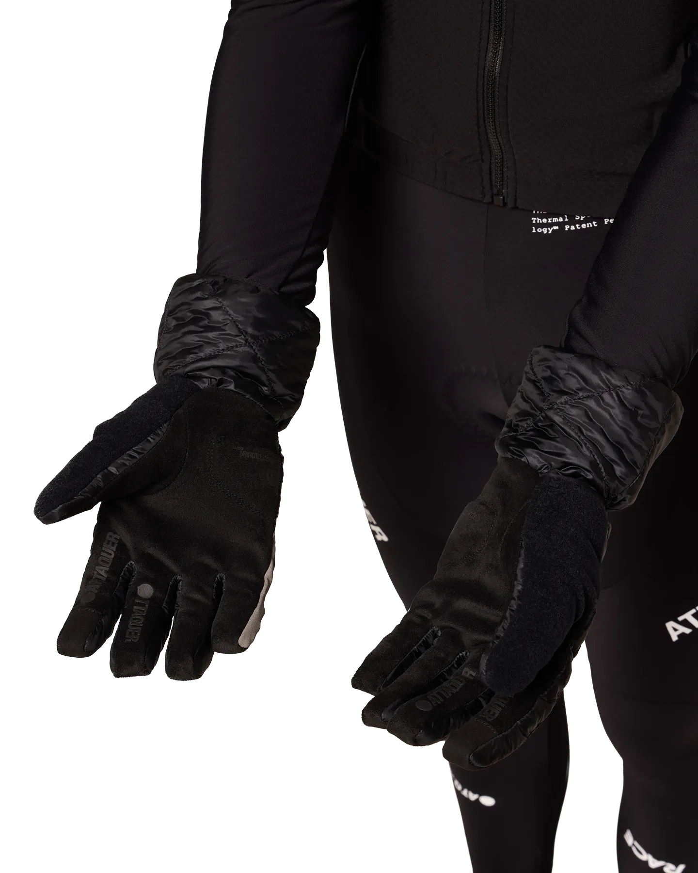 Deep Winter Insulated Logo Gloves Black-Attaquer-Attaquer