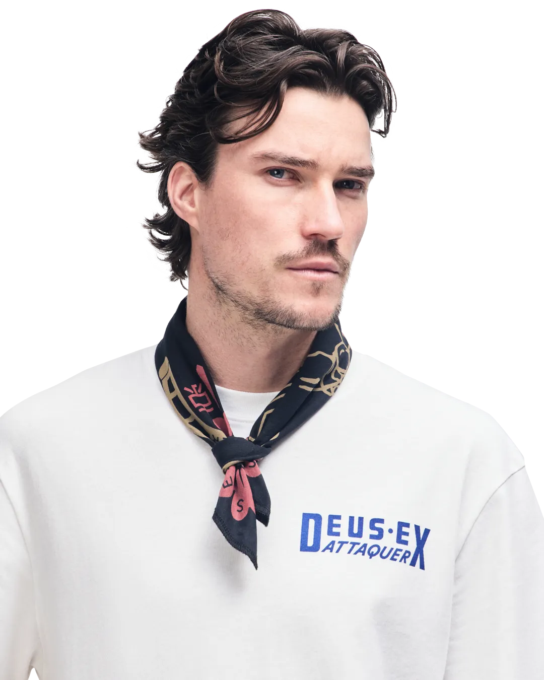 Deus Ex Attaquer Puncture Bandana Black-Attaquer-Attaquer