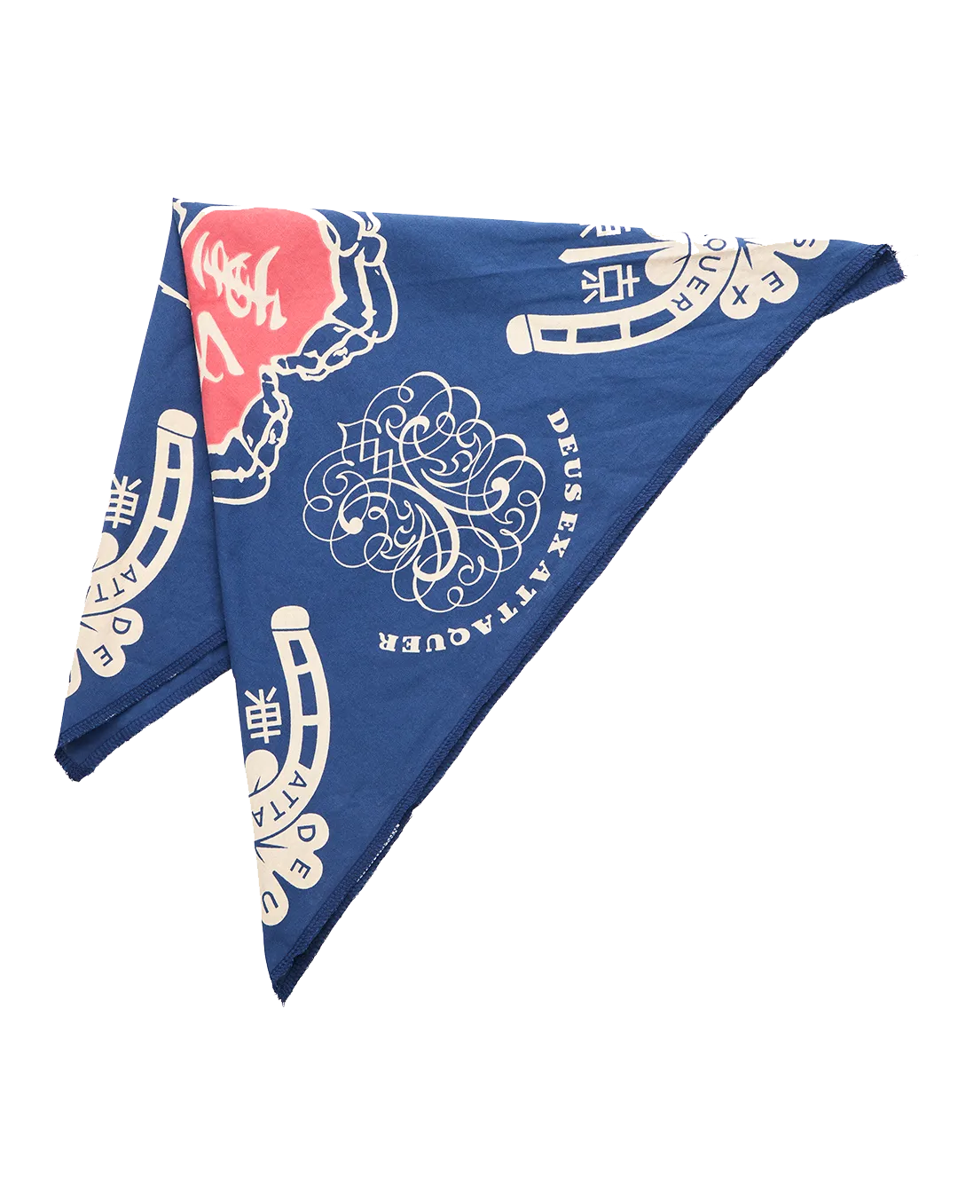 Deus Ex Attaquer Puncture Bandana Blue-Attaquer-Attaquer