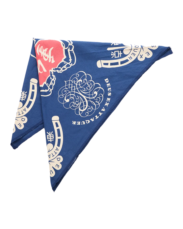 Deus Ex Attaquer Puncture Bandana Blue-Attaquer-Attaquer