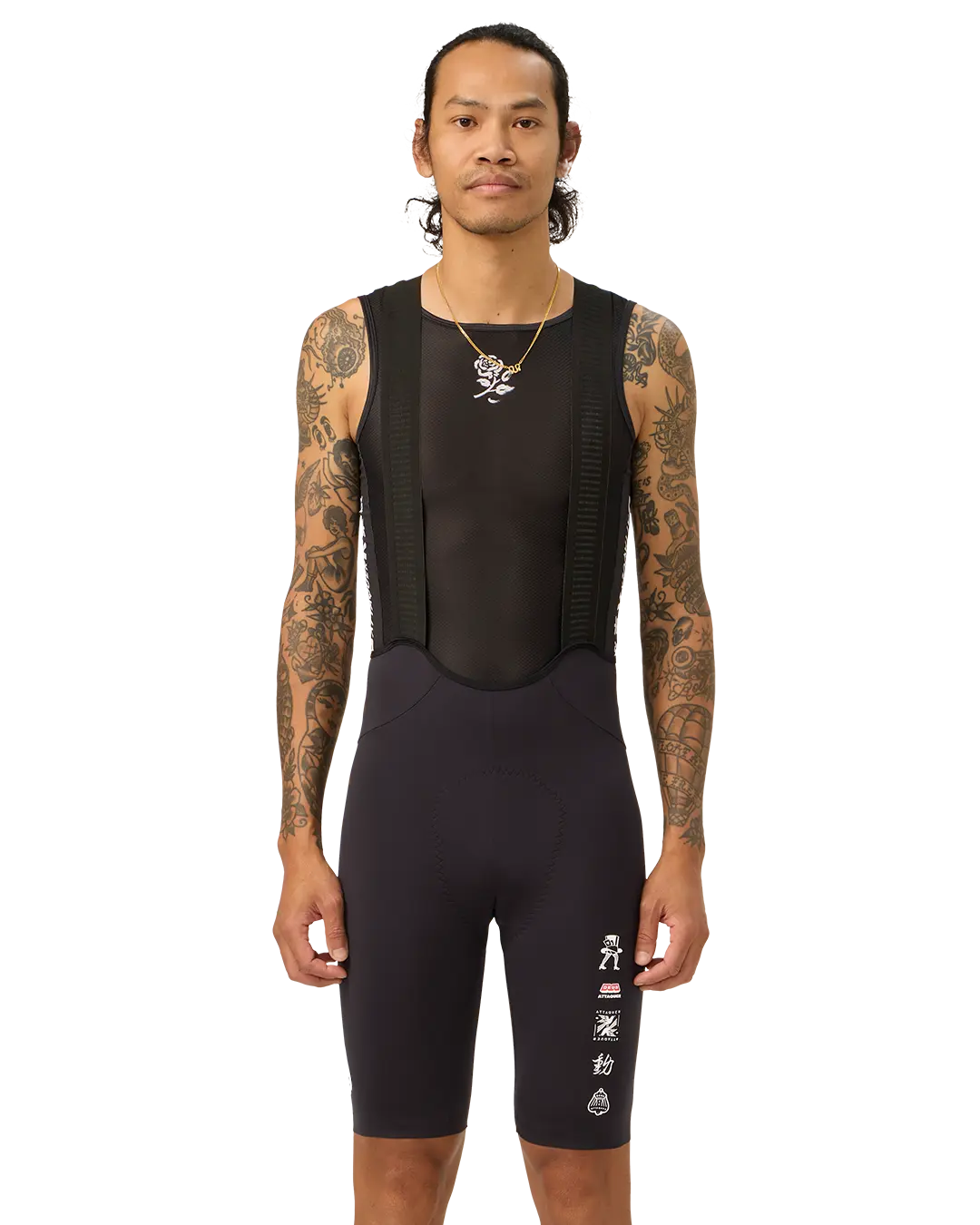 Deus Ex Attaquer Rose Bib Shorts-Attaquer-Attaquer