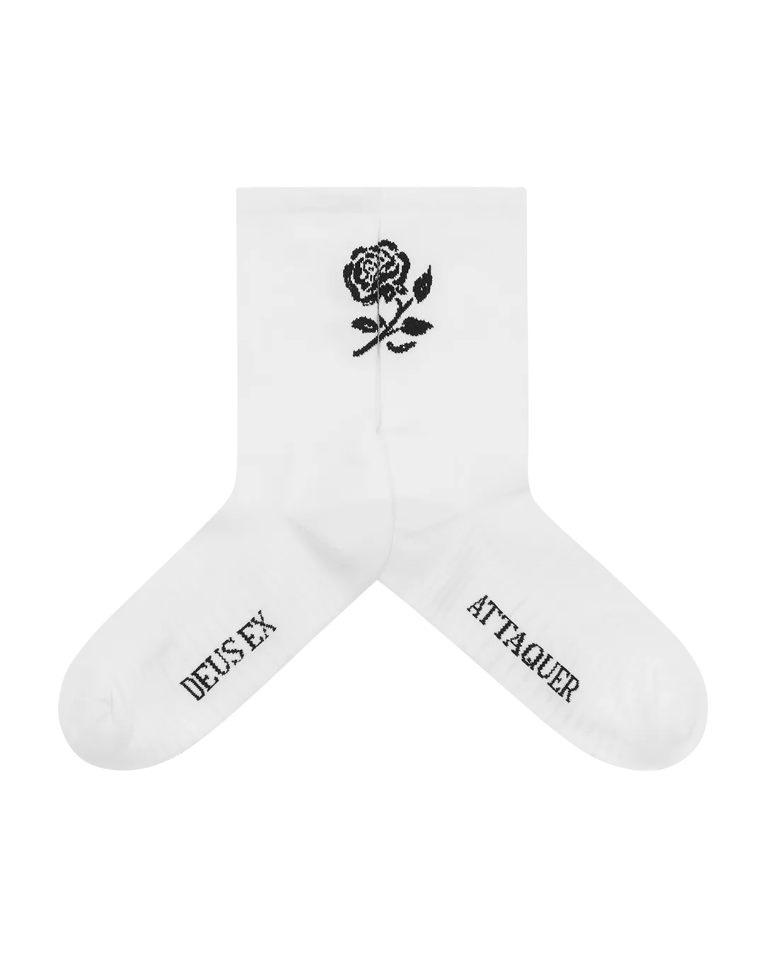 Deus Ex Attaquer White Socks-Attaquer-Attaquer