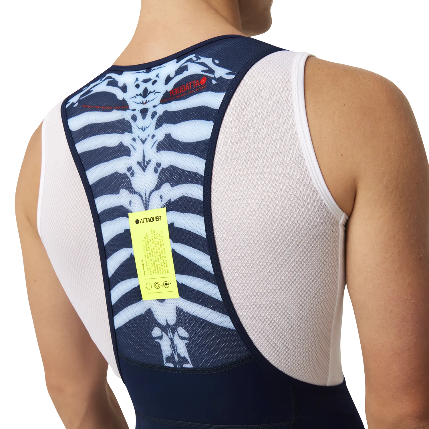 Intra Bib Shorts Navy-Attaquer-Attaquer