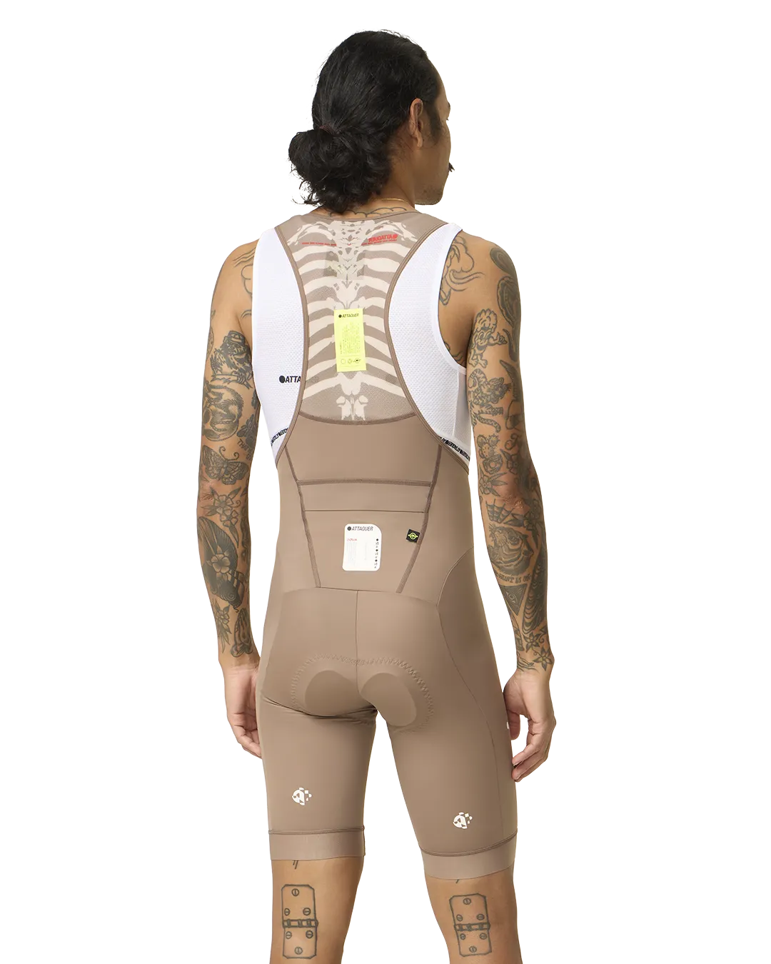 Intra Bib Shorts Taupe-Attaquer-Attaquer