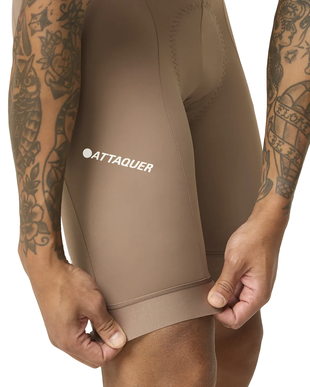 Intra Bib Shorts Taupe-Attaquer-Attaquer