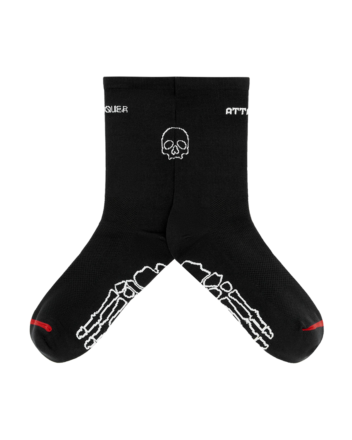 Intra Skull Socks Black-Attaquer-Attaquer