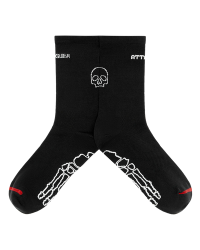 Intra Skull Socks Black-Attaquer-Attaquer