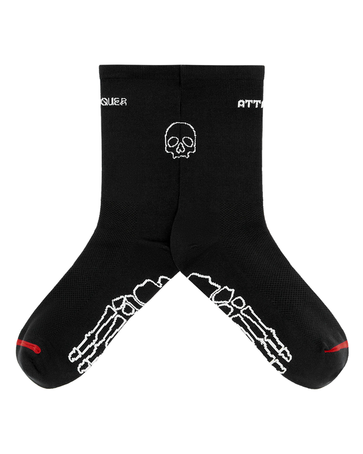 Intra Skull Socks Black-Attaquer-Attaquer