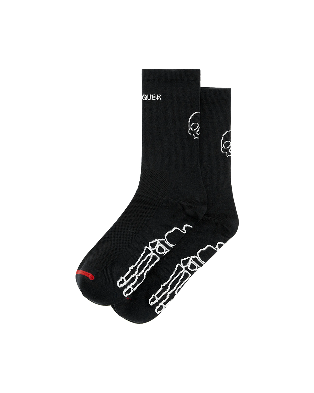 Attaquer Intra Skull Socks Black main feature display