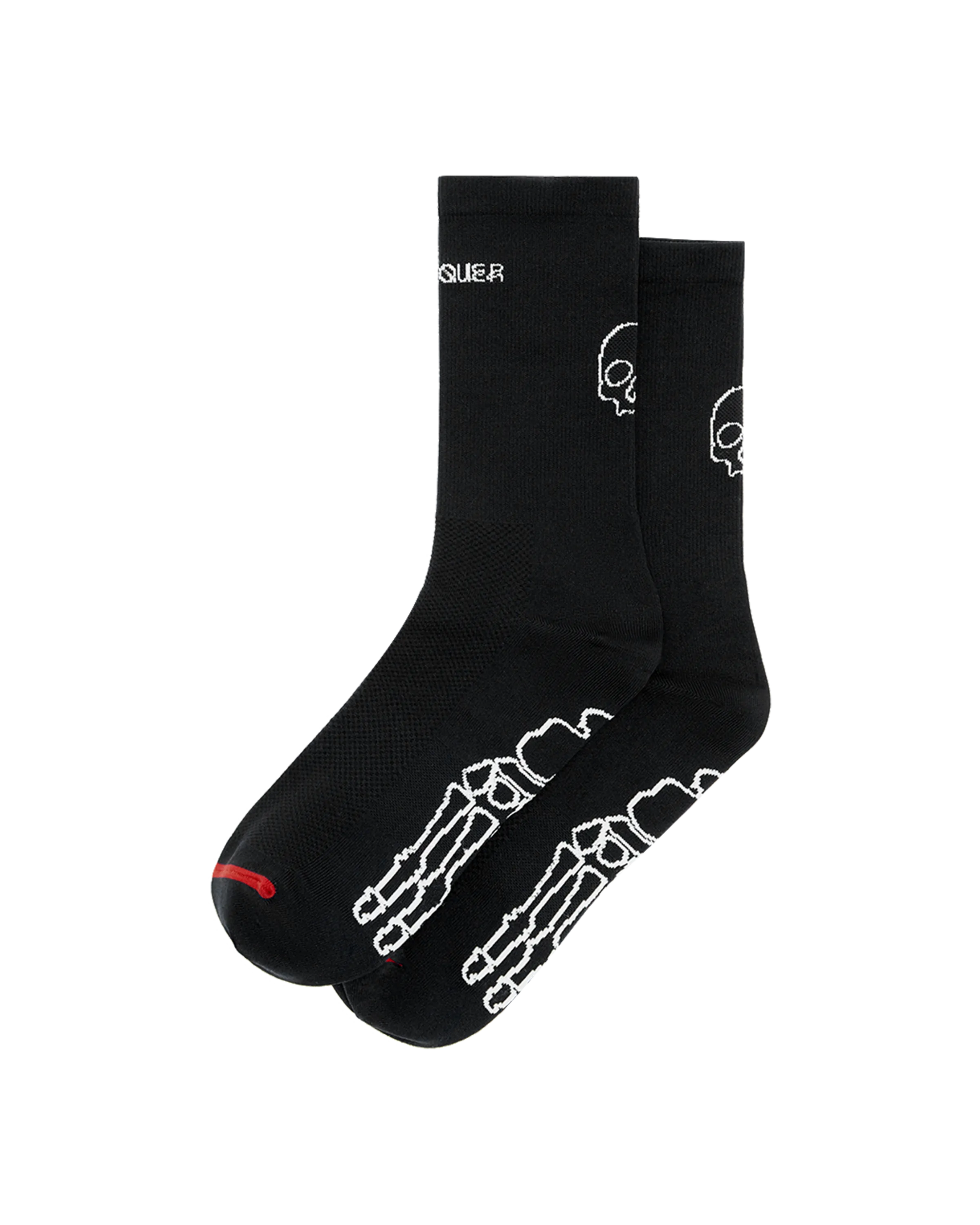 Attaquer Intra Skull Socks Black main feature display