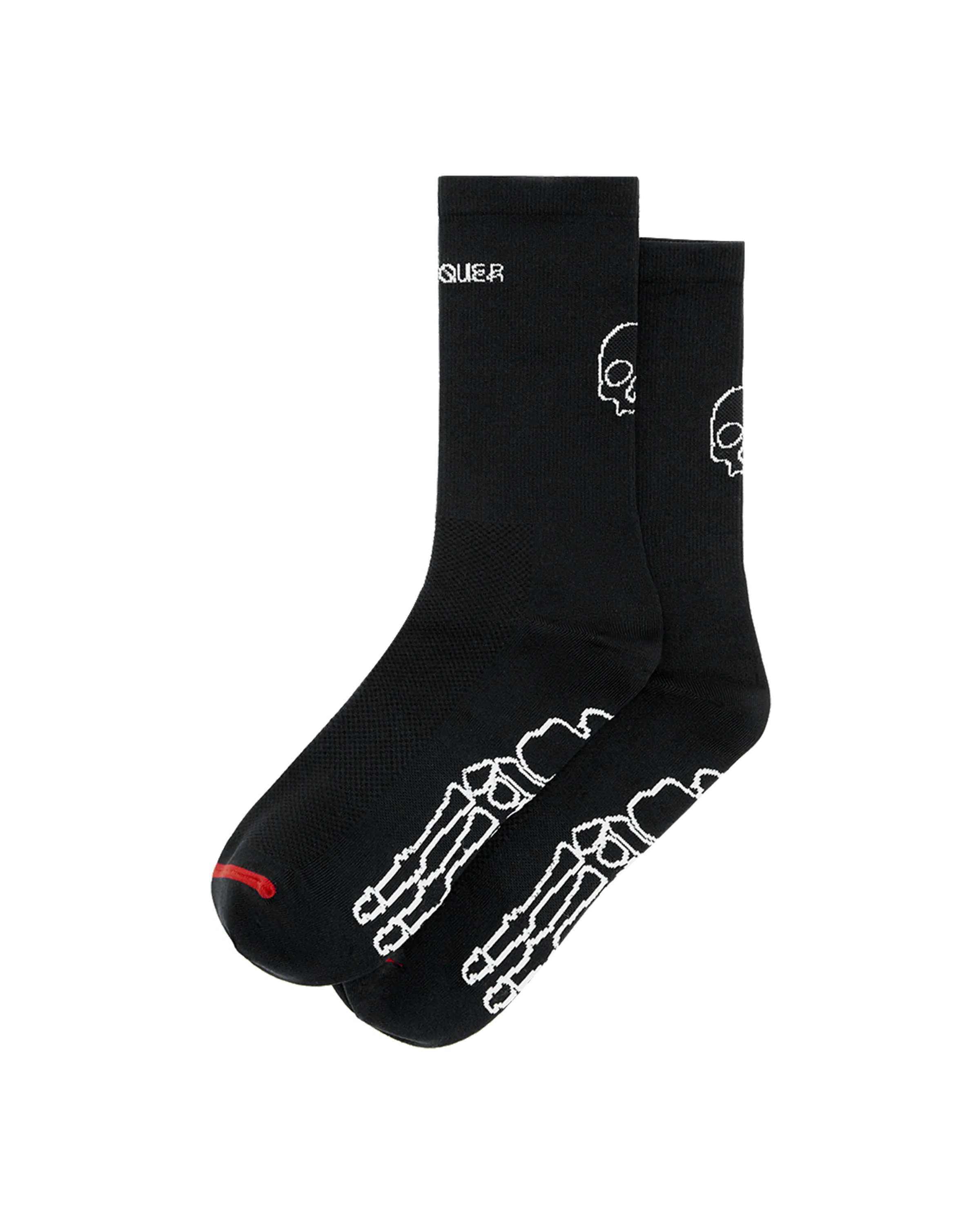 Attaquer Intra Skull Socks Black main feature display