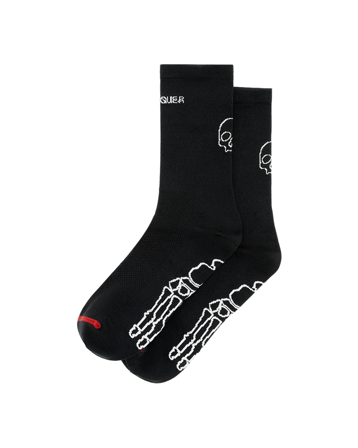 Attaquer Intra Skull Socks Black main feature display