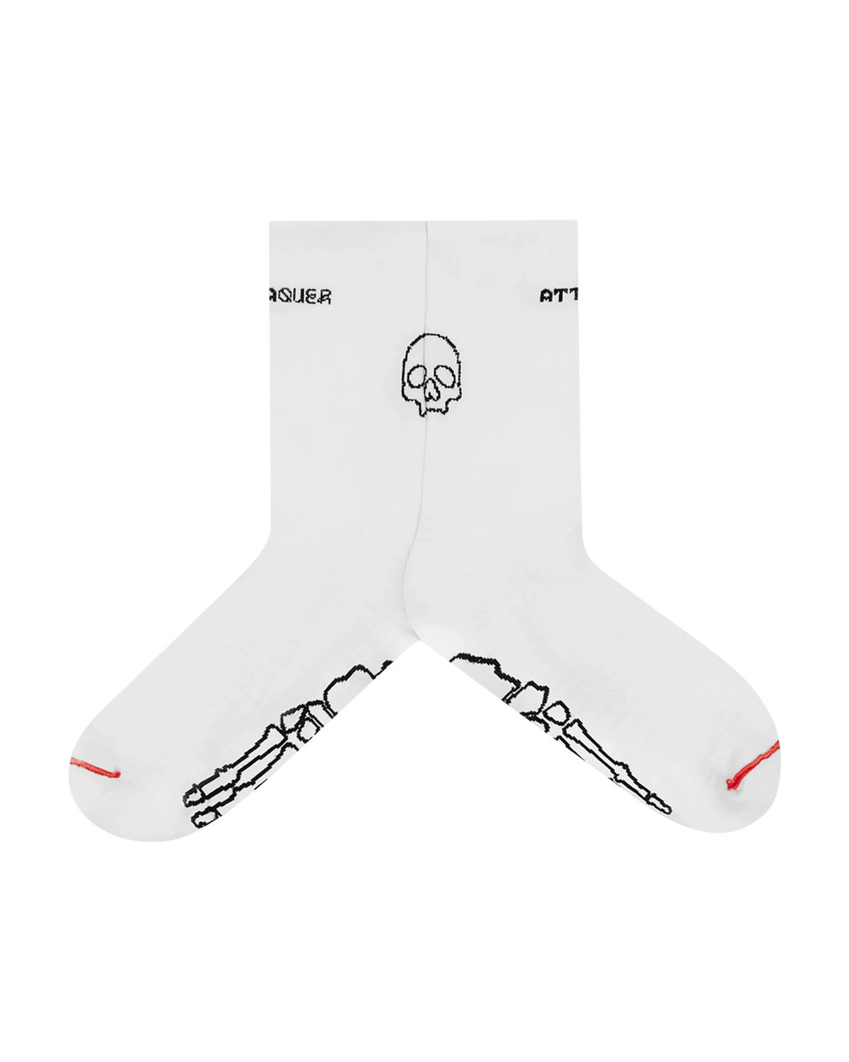 Intra Skull Socks White-Attaquer-Attaquer