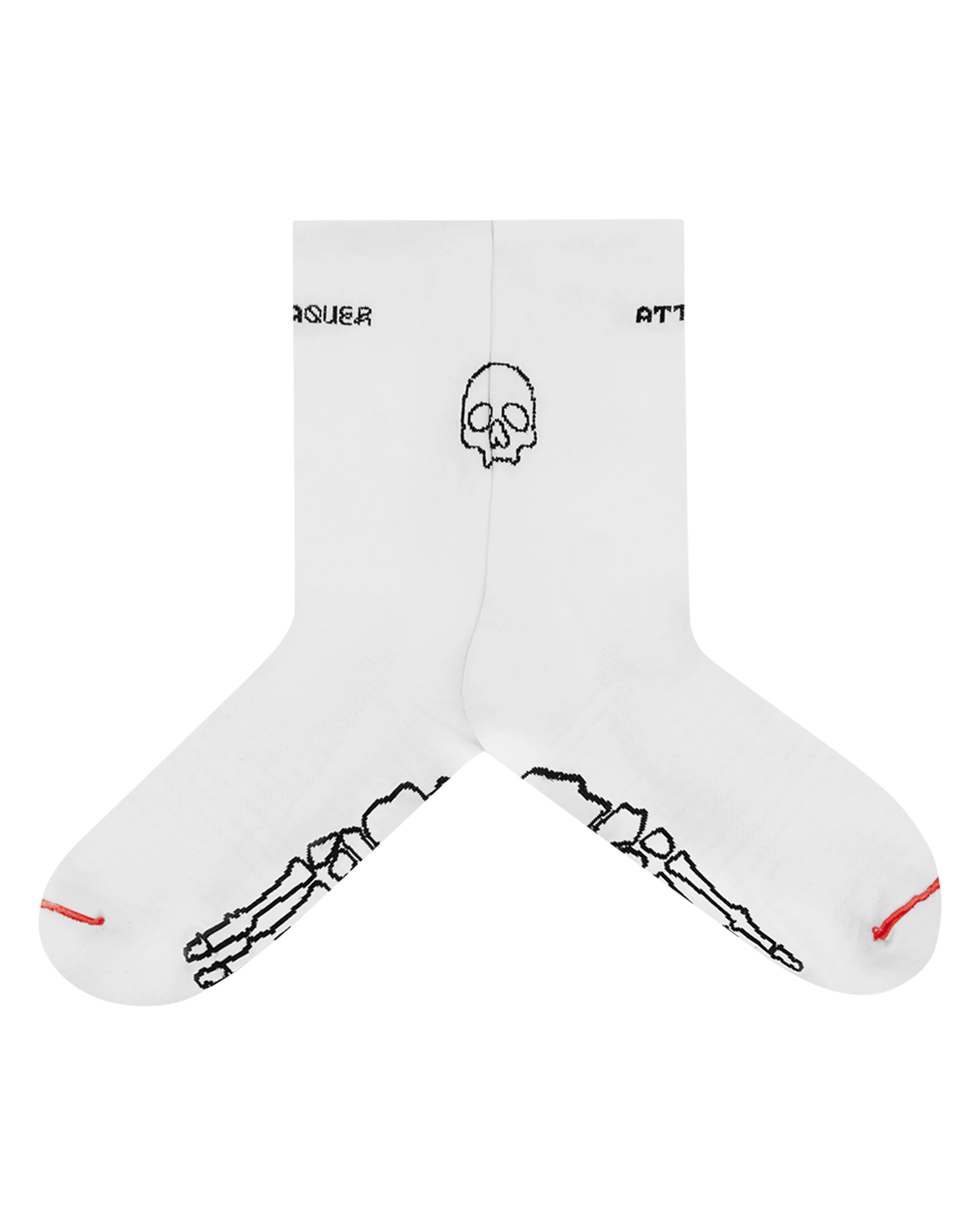 Intra Skull Socks White-Attaquer-Attaquer