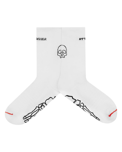 Intra Skull Socks White-Attaquer-Attaquer
