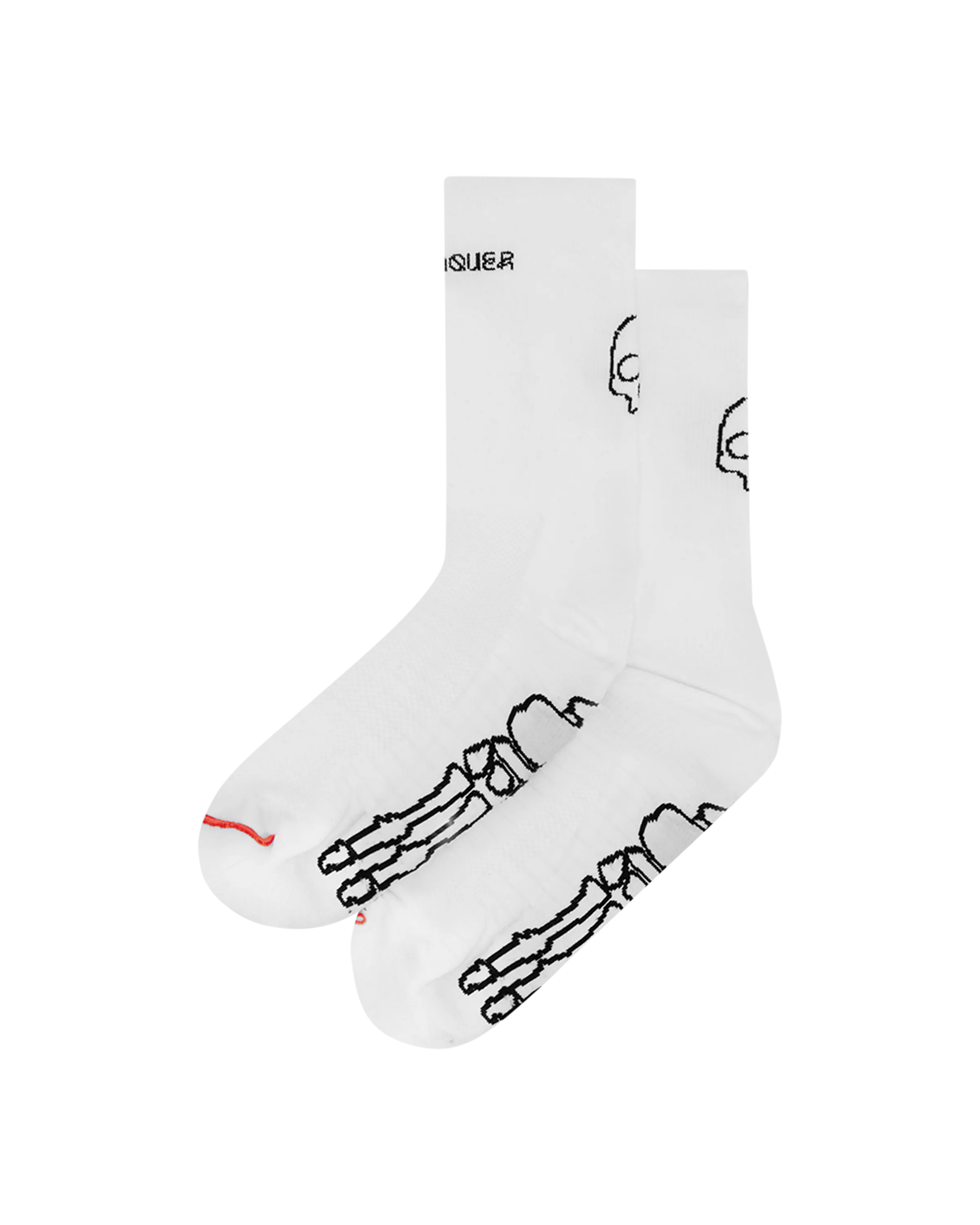 Intra Skull Socks White