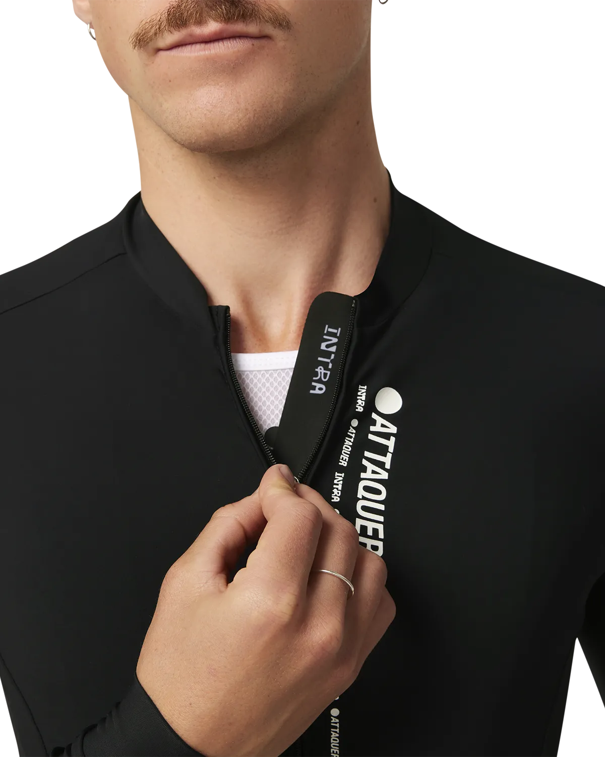 Intra Winter Long Sleeve Jersey Black | Attaquer Intra Winter Long Sleeve Jersey Black | Attaquer