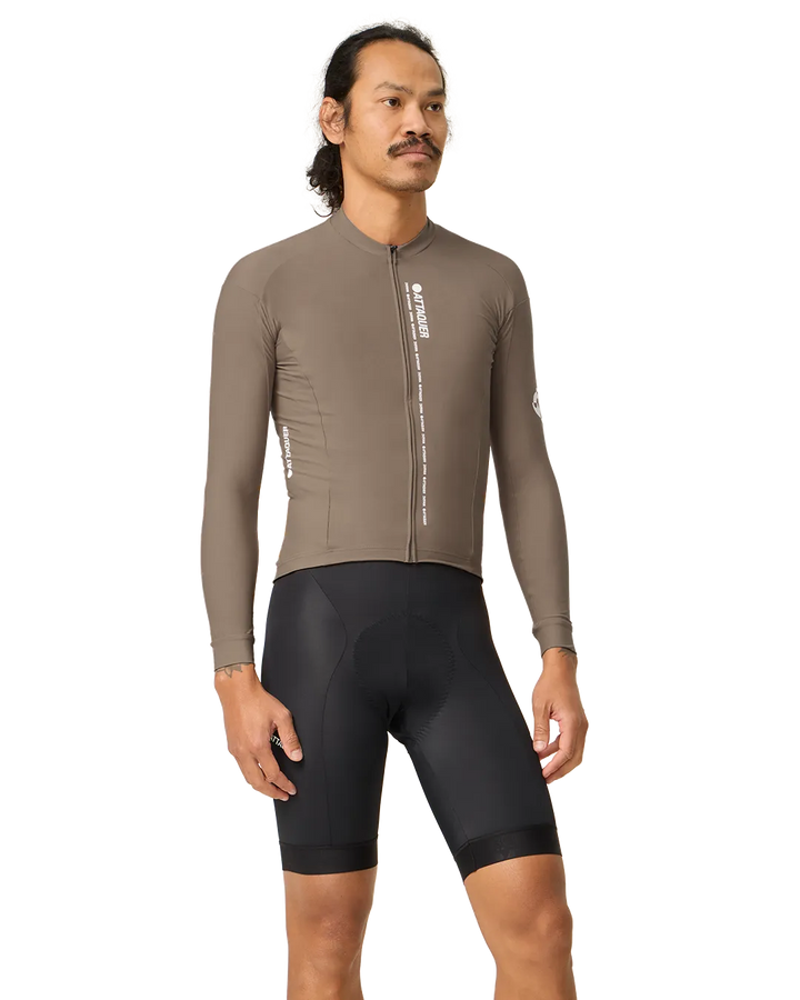 Intra Winter Long Sleeve Jersey Taupe-Attaquer-Attaquer