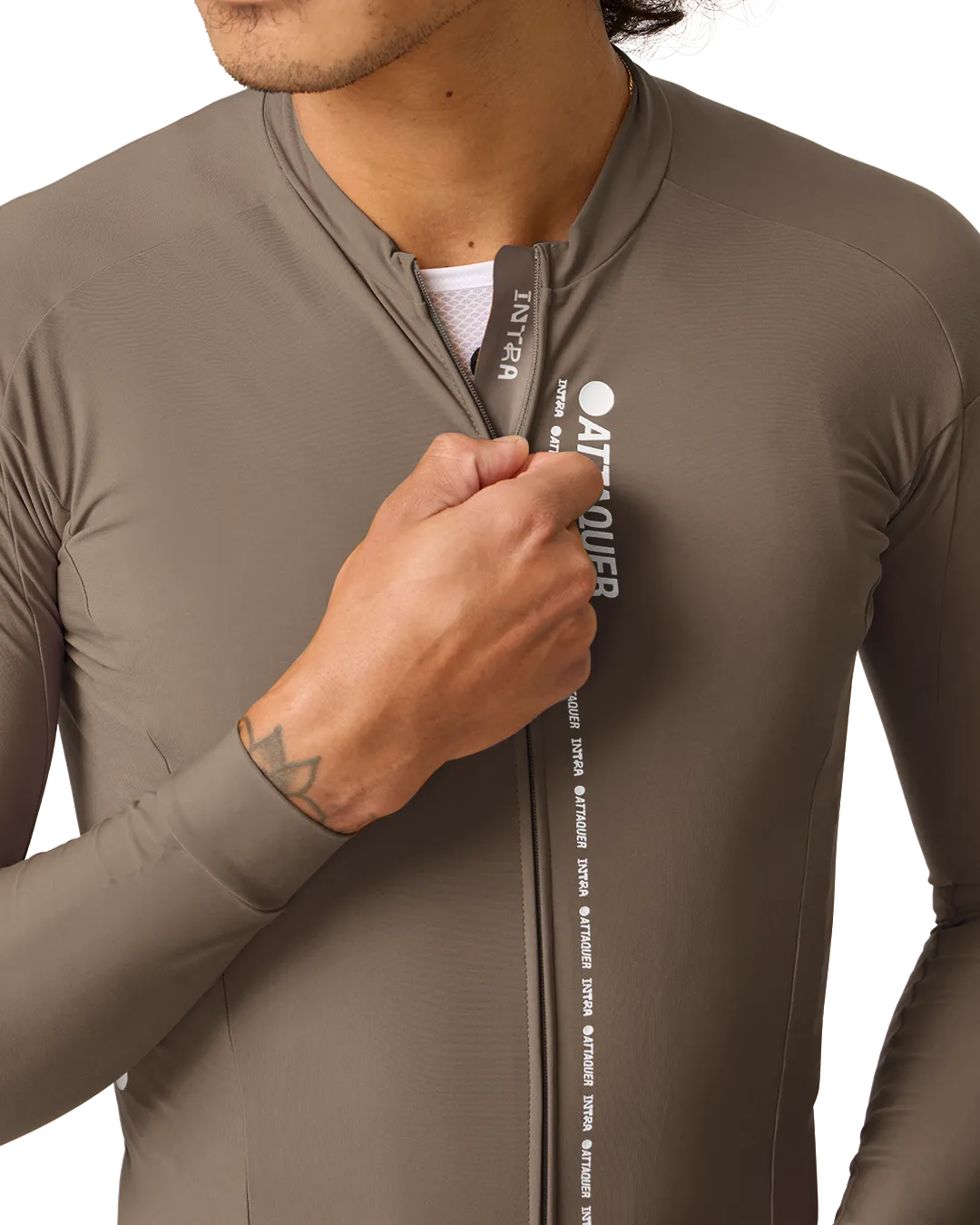 Intra Winter Long Sleeve Jersey Taupe-Attaquer-Attaquer