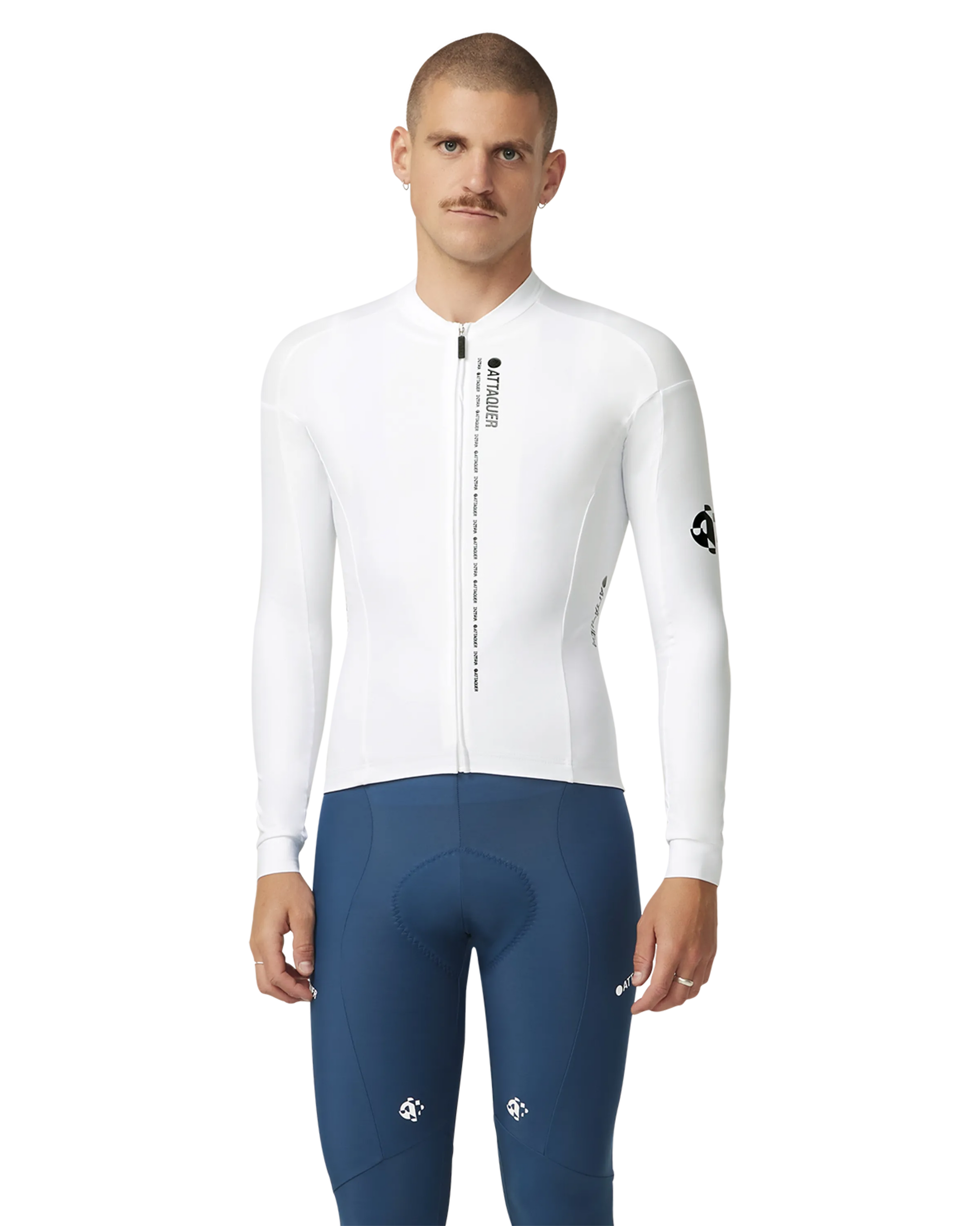 Intra Winter Long Sleeve Jersey White-Attaquer-Attaquer