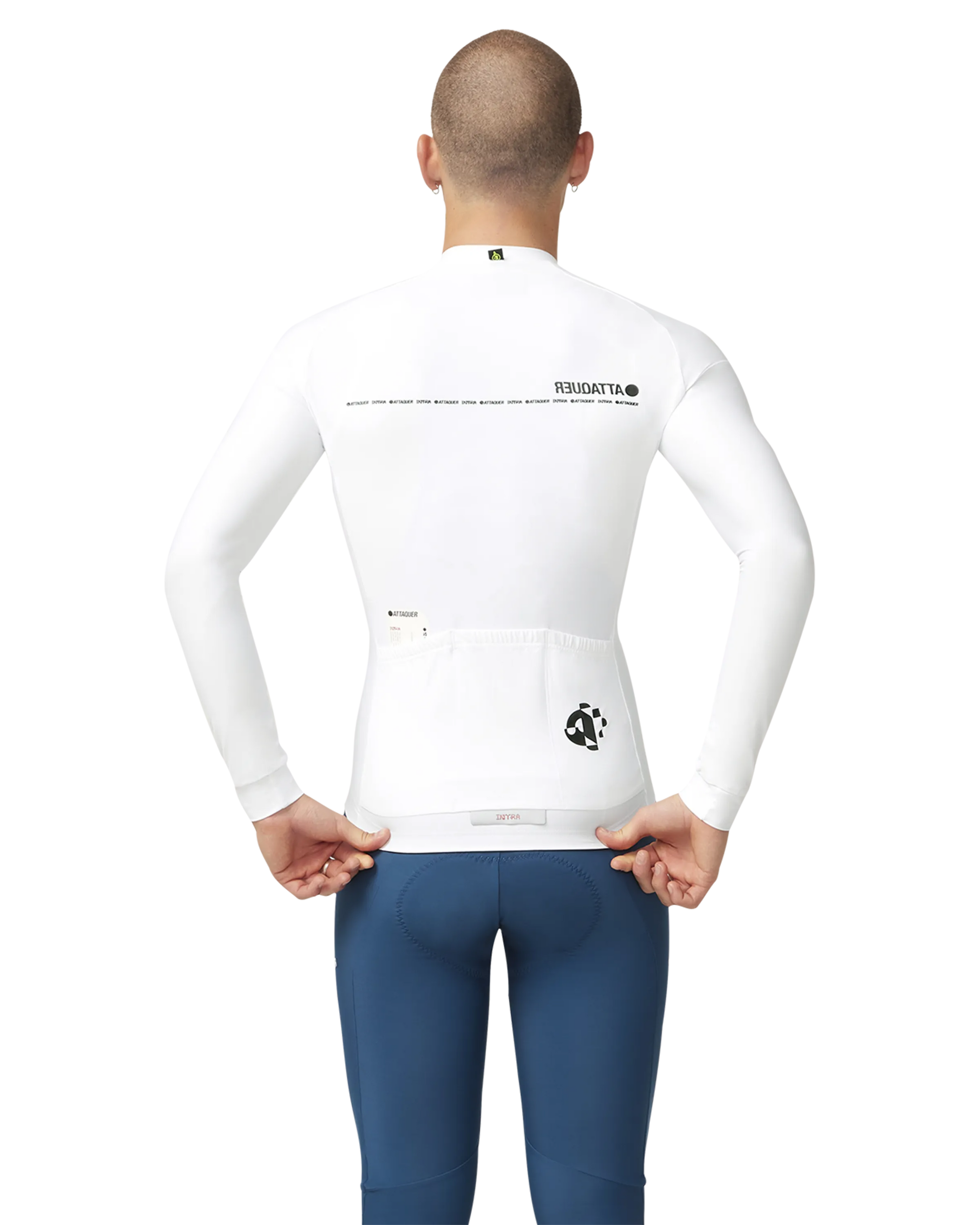 Intra Winter Long Sleeve Jersey White-Attaquer-Attaquer