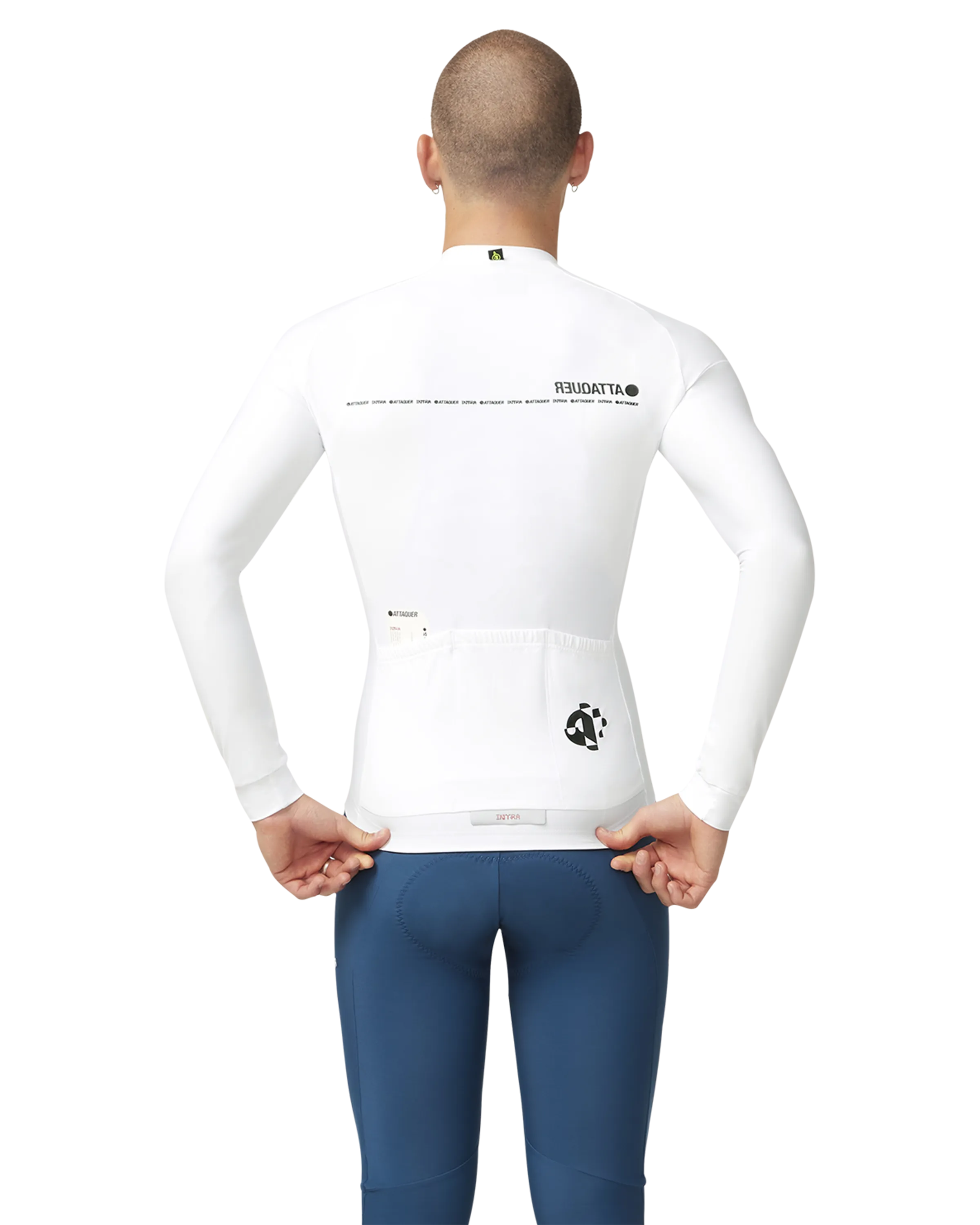 Intra Winter Long Sleeve Jersey White-Attaquer-Attaquer