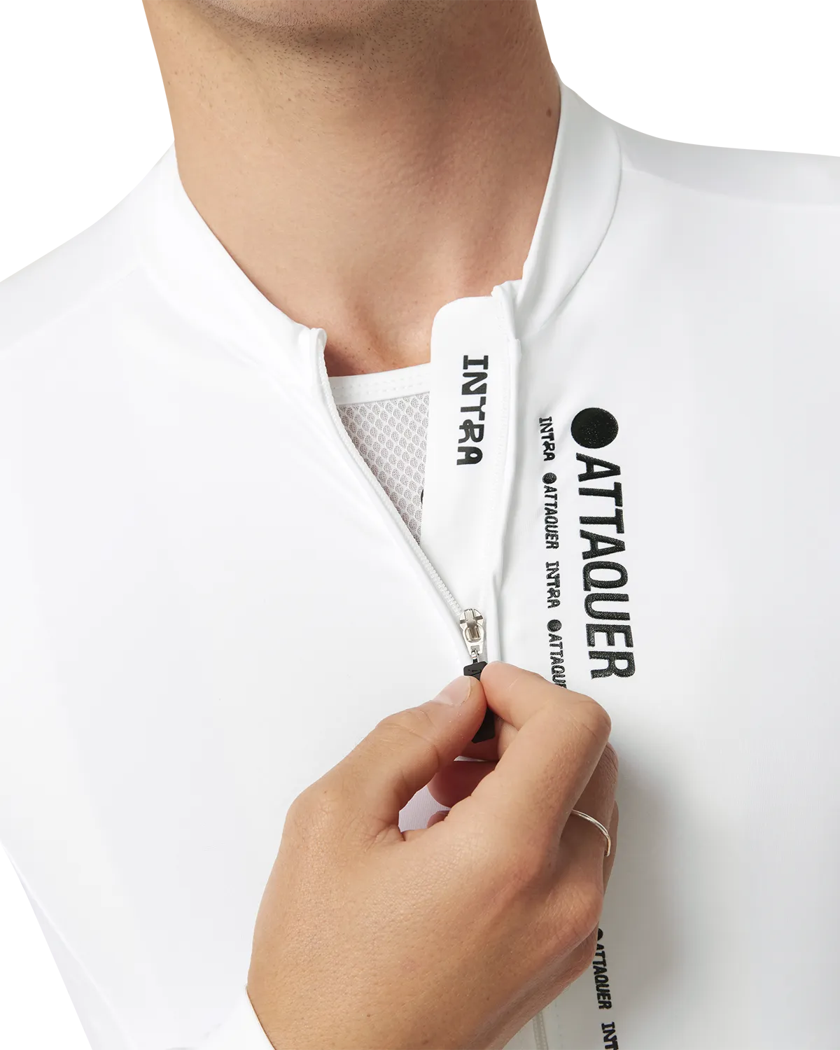 Intra Winter Long Sleeve Jersey White-Attaquer-Attaquer