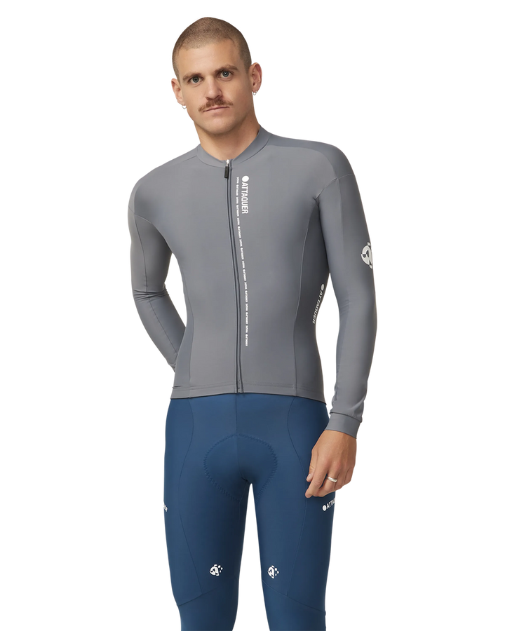 Intra Winter Long Sleeve Jersey Zinc Grey-Attaquer-Attaquer