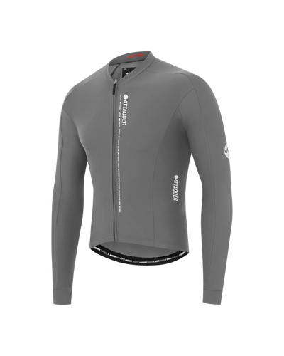 Intra Winter Long Sleeve Jersey Zinc Grey-Attaquer feature display pdp-hide
