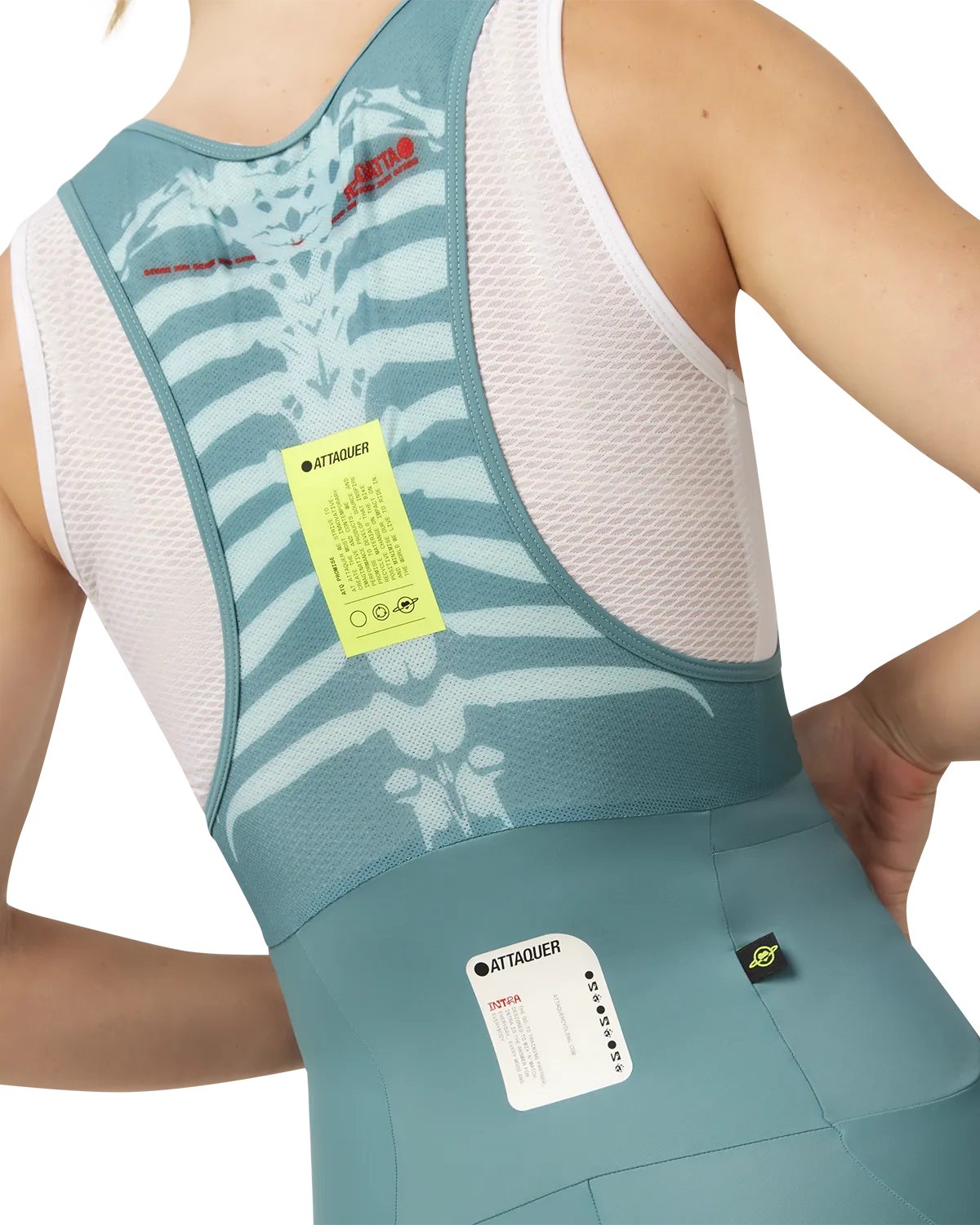 Intra Womens Bib Shorts Sea Foam-Attaquer-Attaquer