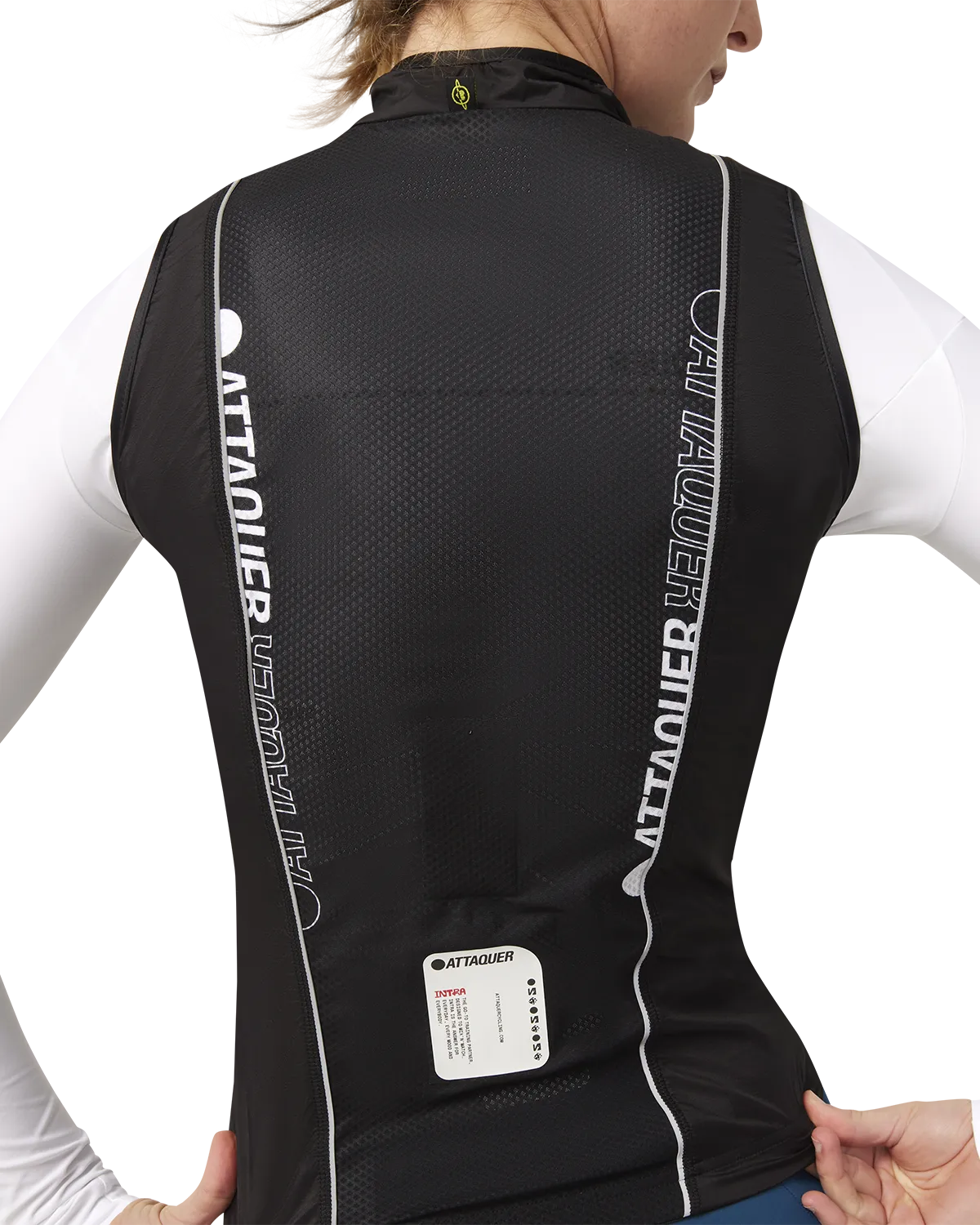 Intra Womens Stow Gilet Black-Attaquer-Attaquer