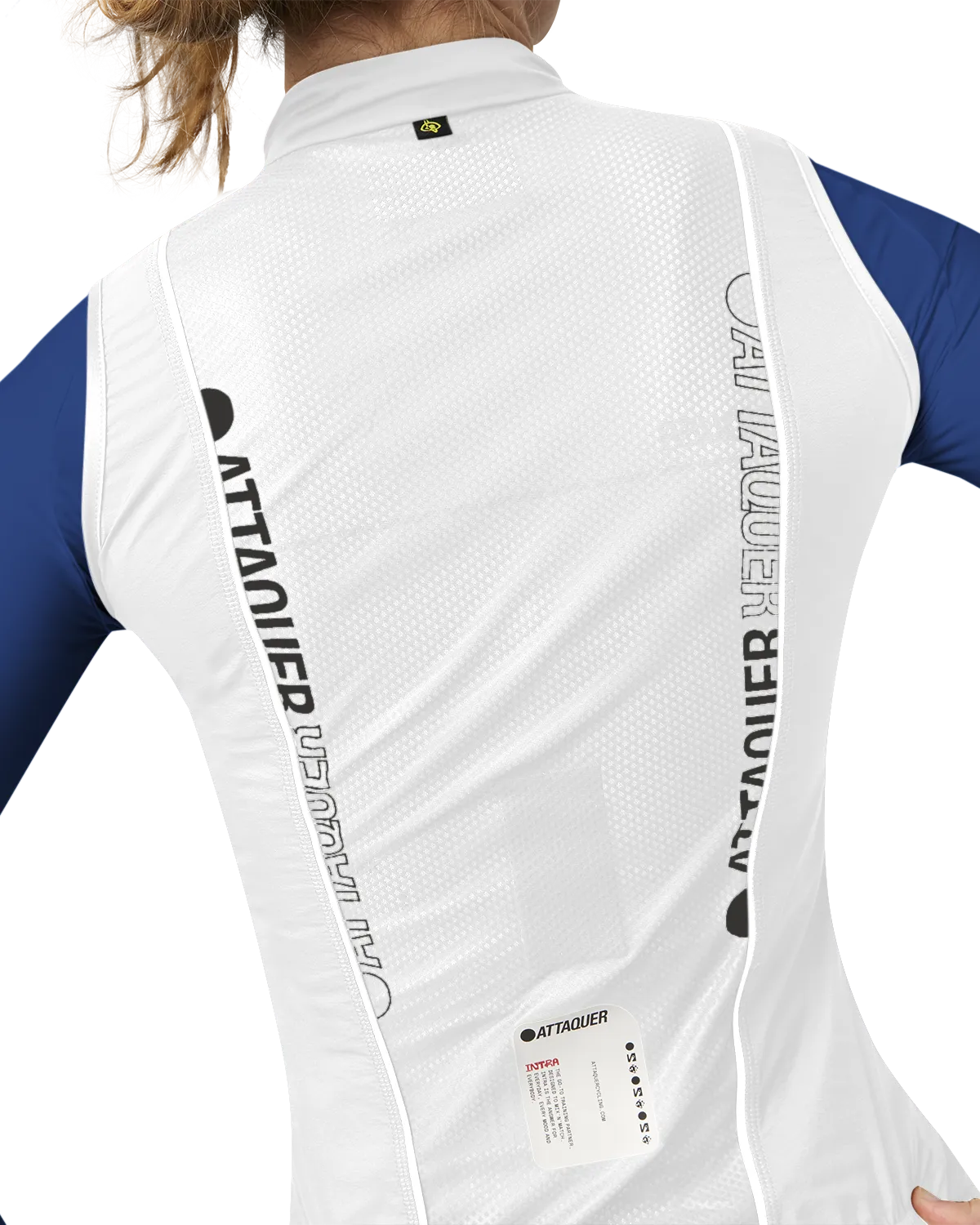 Intra Womens Stow Gilet White-Attaquer-Attaquer