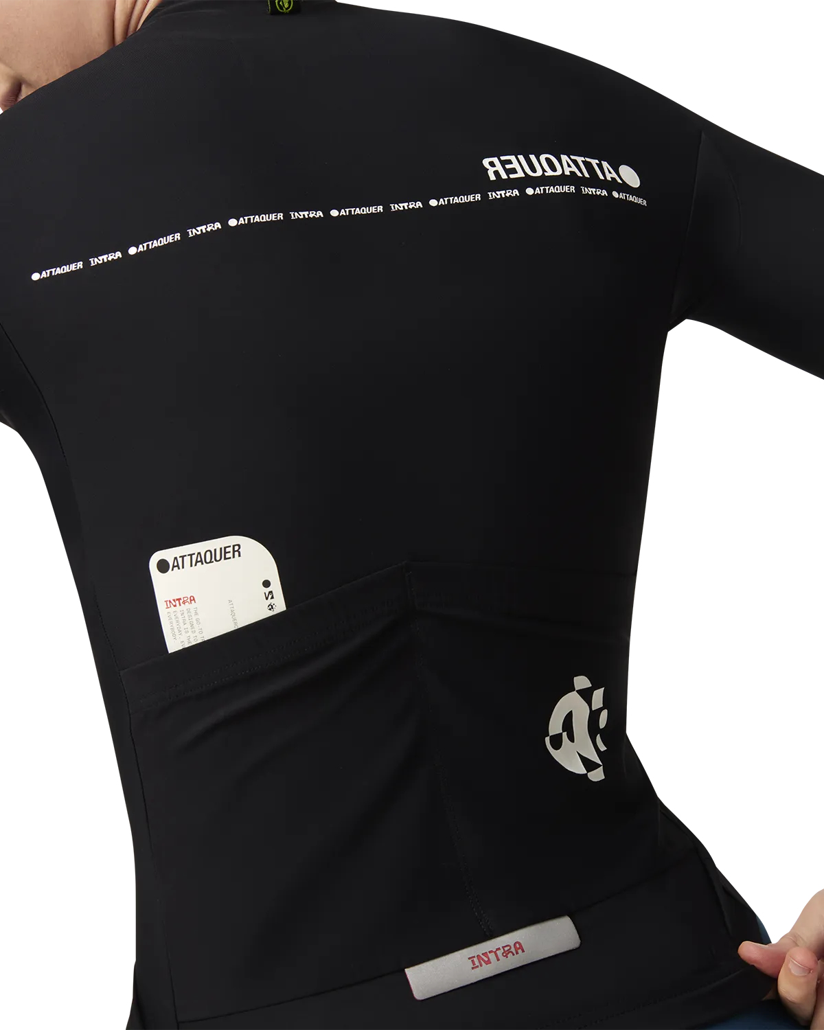 Intra Womens Winter Long Sleeve Jersey Black-Attaquer-Attaquer