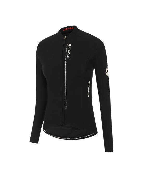 Intra Womens Winter Long Sleeve Jersey Black