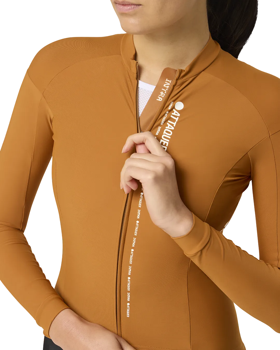 Intra Womens Winter Long Sleeve Jersey Ochre-Attaquer-Attaquer